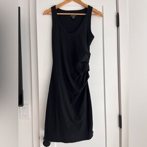 Scoop neck black Athleta dress